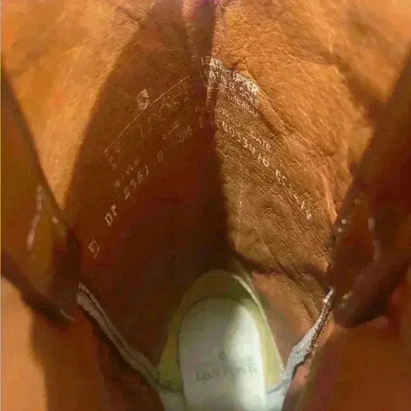 Dan Post Mens Brown Antique Tan Têju Lizard Skin Raleigh Cowboy Boots 8.5 D - Picture 12 of 16